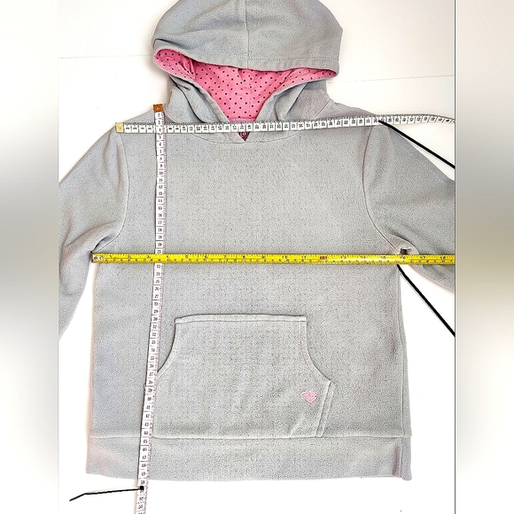 Joe Fresh Girls Fleece Hoodies Sweatshirt Crew Neck Long Sleeve Soft Pullover - Picture 5 of 7